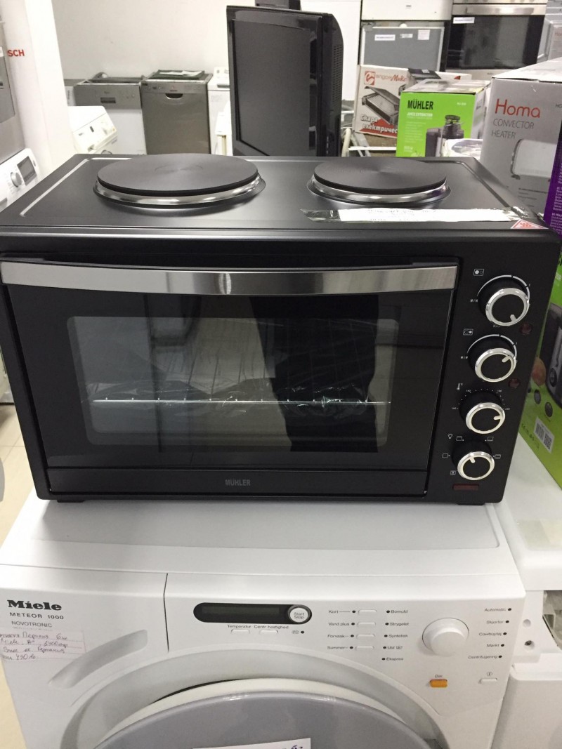 Готварска печка MUHLER MN-4809 черна, 48л