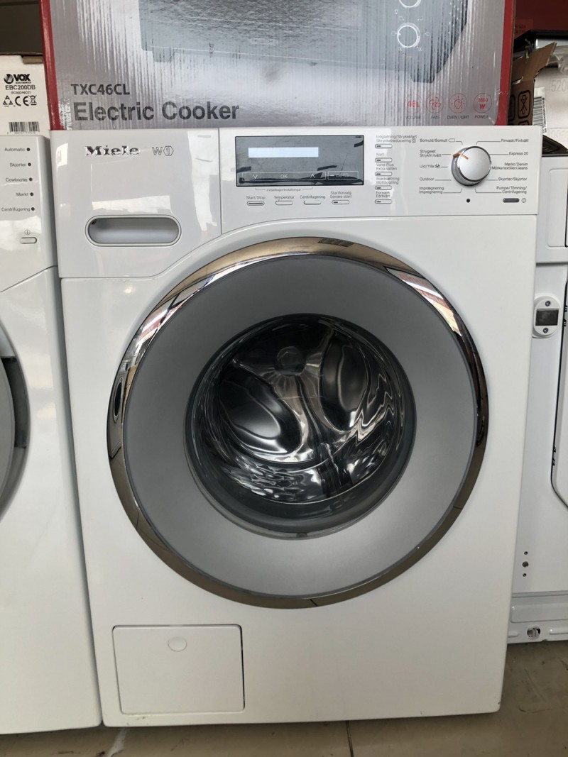 Miele WMC 120 WCS перална машина Предно зареждане 8 кг 1600 об/мин Бяла-24 МЕСЕЦА ГАРАНЦИЯ.