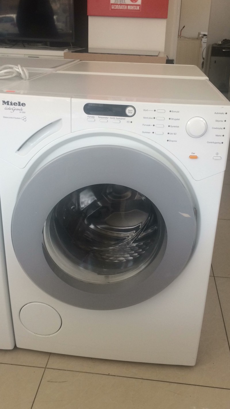 Пералнa Miele модел:Gala Grande W1000,капацитет на зареждане 7 килограма,втора употреба в перфектно състояние