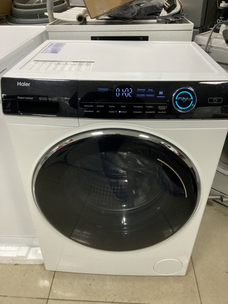 Пералня със Сушилня HAIER HWD80-B14979-транспортен дефект 2 години гаранция.