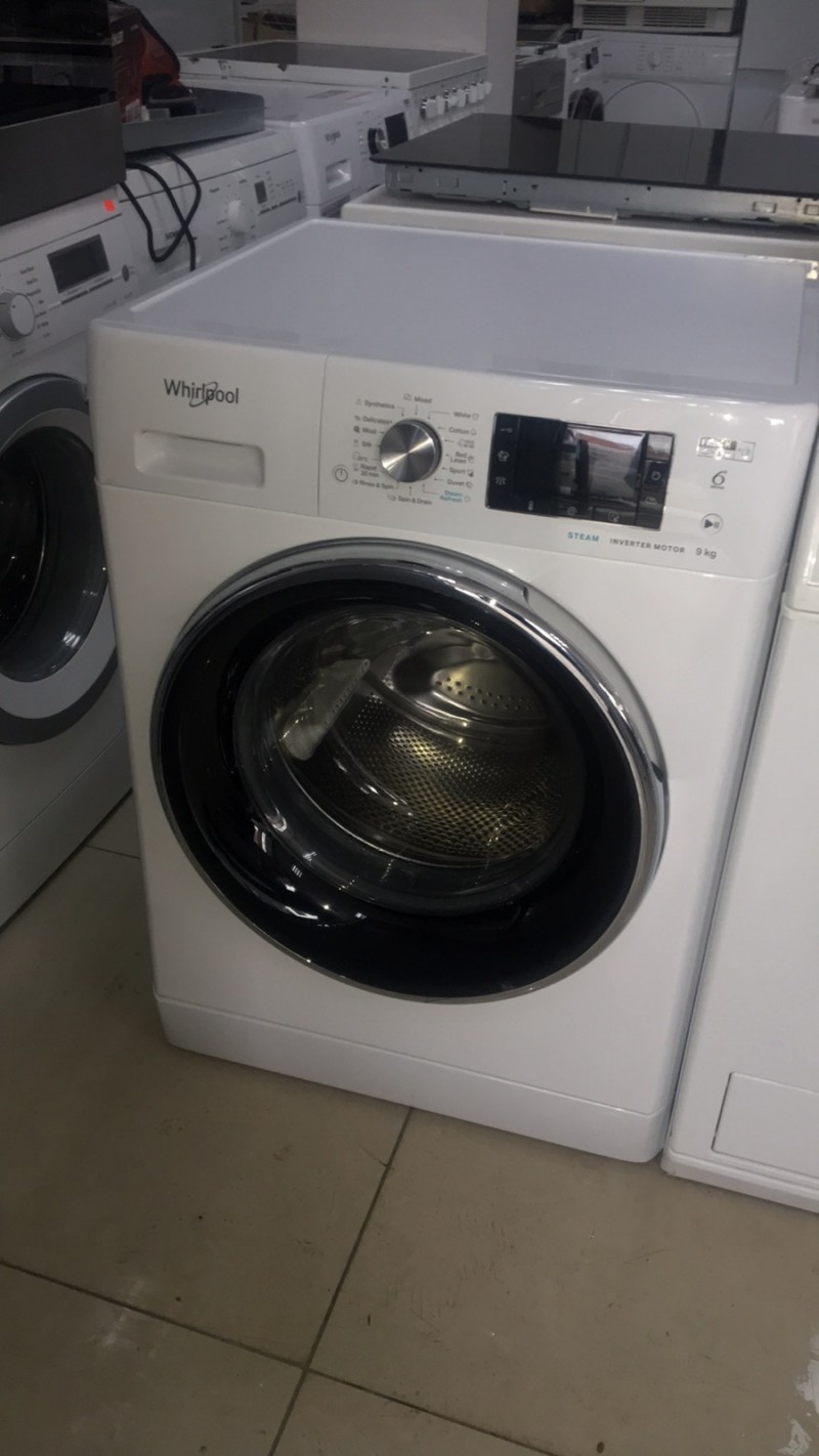 Пералня Whirlpool FFD 9458 BCV EE*** , 1400 об./мин., 9.00 kg, B , Бял-НОВА